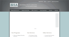 Desktop Screenshot of bhaservices.com